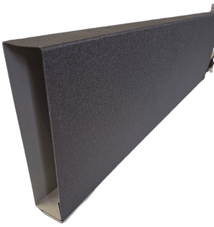 Kerítésléc acél 160mm széles színes